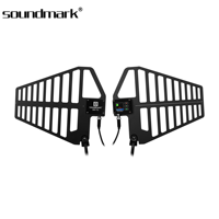 Amplificateur de signal d'antenne 8 canaux Soundmark SM-7G AC 110-240V Connecteur XLR Prise BNC (50) UHF 470-960MHz Augmente la portée de 100m