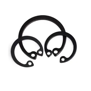 Hot Sale Steel M20 Grade 4.8 Class 10.9 Black Oxide Jump Ring For Hole Circlip Internal Retaining Rings DIN472
