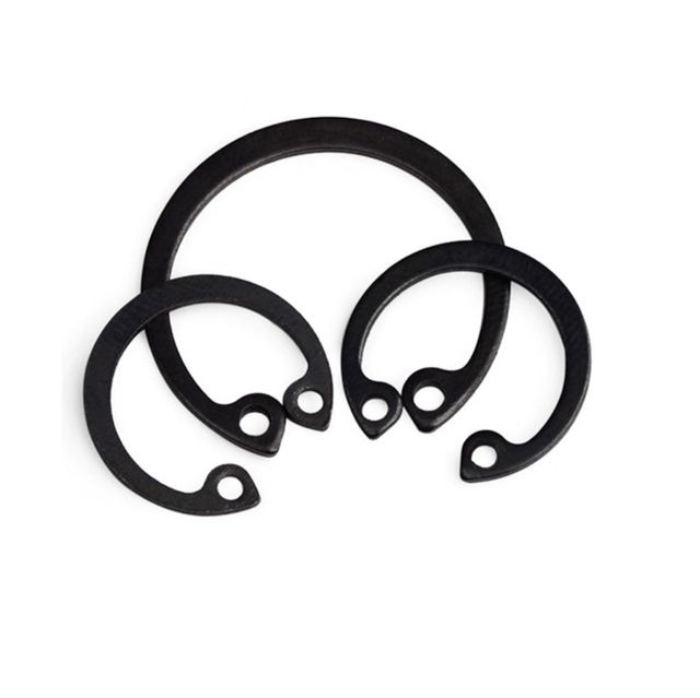 Hot Sale Steel M20 Grade 4.8 Class 10.9 Black Oxide Jump Ring for Hole Circlip Internal Retaining Rings DIN472