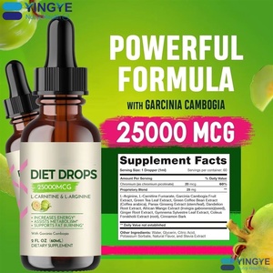 BioFlex Formula Khusus 6 1 Garcinia Cambogia Teh Kopi Hijau Ekstrak Herbal Suplemen Penurun Berat Badan Tetes <span class=keywords><strong>Diet</strong></span> untuk Dewasa - Product Image 6