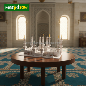 Puzzle 3D en mousse EPS Masjidsaw - Modèles à assembler de la Mosquée <span class=keywords><strong>Al</strong></span>-Nabawi, de la Grande Mosquée de la Mecque (Kaaba) et de la Mosquée <span class=keywords><strong>Al</strong></span>-Haran (Médine, Arabie Saoudite) - Product Image 2