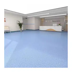 New Product Homogeneous Antibacterial Luxury Vinyl Flooring Pvc Roll For Hospital Homogeneous Vinyl Flooring