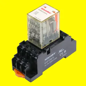 Shenler RKM4CO012L + SYF14A-E minyatür güç rölesi voltaj tetiklemeli röle 12v 8pin röle test seti şeffaf kontaktörler taton