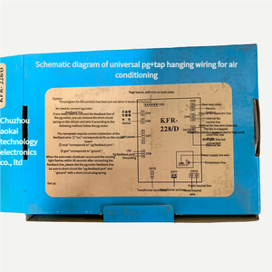 แผงควบคุมรีโมตสากลสำหรับใช้ในบ้านใช้ได้กับรีโมทคอนโทรลติดผนังเครื่องปรับอากาศ - Product Image 2