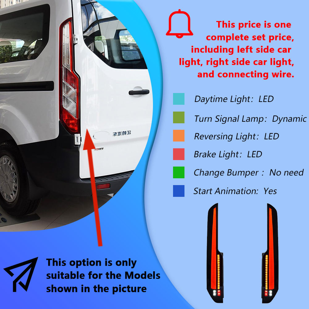 Feu arrière un ensemble