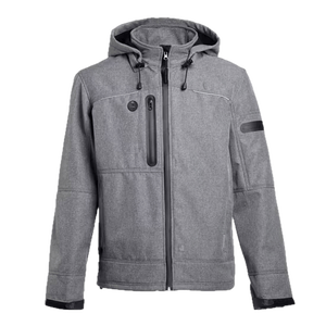 高品質の柔らかいストレッチ加工の起毛スエードニットカシミヤとシルクドラロン生地（アウトドアウェア用） - Product Image 6