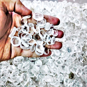 Bague en cristal de quartz, pierres pour la fabrication de bijoux, vente en gros de pierres naturelles, artisanat en cristal, bijoux de mode, cadeau de fête de mariage - Product Image 1