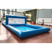 Terrain de volley-ball aquatique gonflable pour piscine, jeu sportif commercial pour plage ou fête, installation facile – Fournisseur direct usine
