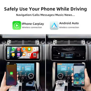 12.3 Inch Car Stereo Radio <strong>GPS</strong> <strong>Navigation</strong> for Land Range Rover Vogue L405 2013-2017, Curved Screen Android Auto <strong>WiFi</strong> Carplay - Product Image 4