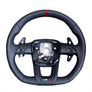Volante Deportivo Personalizado de Alta Calidad para Lamborghini URUS HURACAN LP640 LP650 LP670, Estilo Deportivo, Color Negro - Product Image 3