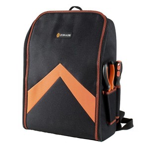 Sac à dos portable en tissu Oxford avec fond en plastique, grande capacité, épaissi, résistant à l'usure, nouveau kit d'outils électriques - Product Image 6