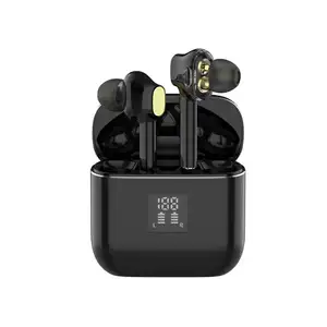 独立真正的无线耳塞蓝牙耳机时尚运动立体声品牌耳机5.0 TWS耳机