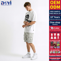T-shirt Raglan Homme à Manches Courtes en Coton Pur Ozone, Col Rond, Coupe Boxy Oversize, Imprimé Lèvres de Vampire, Style Streetwear Décontracté