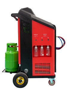 Machine de réparation de climatisation automobile complète pour réfrigérant R134A, modèle Launch Value 1000Plus R1234YF - Product Image 3