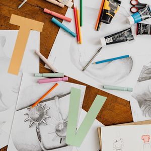 Letras de madera de 12 pulgadas, letras grandes de madera, recortes de formas en blanco, letras grandes del alfabeto de madera sin terminar para manualidades DIY, decoración de pared - Product Image 6