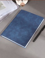 Ensemble cadeau de carnet de notes personnalisé, carnet de notes en cuir PU de luxe, couverture souple, papeterie, logo personnalisé avec stylo, journal, agenda, impression