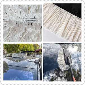 2025 baru multifungsi alat pembersih jendela perawatan mobil sikat mobil katun lilin - Product Image 6