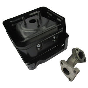 Ensemble silencieux 188F/190F avec accessoires de tuyau d'échappement de 4 pouces pour motoculteurs, pulvérisateurs de pesticides, pompes à eau - Product Image 3