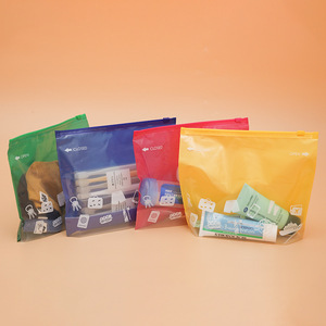 Bolsa de Polietileno Transparente Personalizada, Esmerilada, de Doble Capa, con Cierre Hermético, para Ropa, Ropa Interior, Calcetines y Artículos de Aseo - Product Image 4