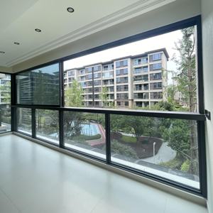 Fenêtre coulissante extérieure en aluminium et verre, super grande, moderne, insonorisée, étanche et résistante aux ouragans, pour hôtel - Product Image 3