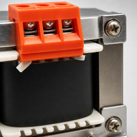 Transformateur de puissance monophasé EI 50/60 Hz, isolation personnalisée OEM, enroulement en cuivre et aluminium pour équipement électronique industriel