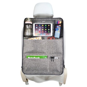 Organisateur de siège de voiture multifonction réglable pour enfants - Product Image 4
