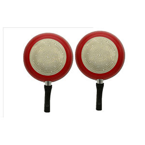 Sartén para pizza de aluminio Premium hecha a mano, sartenes de diseño moderno, varios tamaños para utensilios de cocina para el hogar, nuevo en Bangladesh - Product Image 5