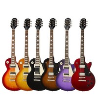 Guitare électrique authentique en gros pour débutants, modèle Studio Rock Tribute, corps en acajou, micros passifs de type fermé
