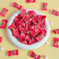 Kolajoy Hoogwaardige Suiker-Vrije Vitamine C Rijke Fruitige Munt Cranberry Pers Candy Tablet Roze 500g Zak voor Dagelijks Gebruik