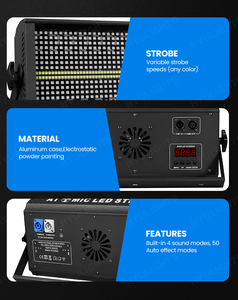 Équipement DJ <span class=keywords><strong>Pioneer</strong></span>, lumières de scène RGBW 200W, lumière stroboscopique LED pleine couleur, contrôle <span class=keywords><strong>DMX</strong></span>, indice de protection IP33, club/KTV - Product Image 2