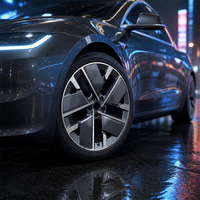 Jantes forgées sur mesure en alliage de métal gris foncé, à rayons chevron usinés, de 17 à 24 pouces, 5x112, 5x114.3, 5x120 pour Audi Q3, BMW X1, Mercedes GLA