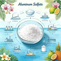 Garam Aluminium Sulfat Bebas Besi untuk Pemurnian Air Perkotaan