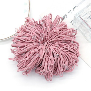 Coleteros de Goma con Lazo de Colores, Accesorios para el Cabello de Uso Casual, Origen Yiwu, Otoño 2022 - Product Image 4