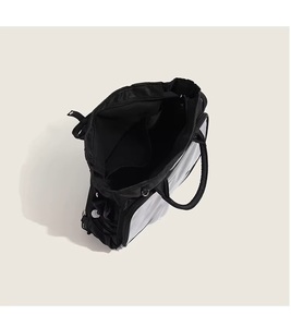 Borsa Tote per Laptop Unisex Impermeabile in Nylon di Grande Capacità Personalizzata OEM con Finestra Trasparente per Esposizione Pin - Product Image 5
