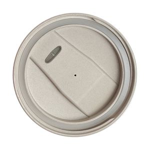 Promotional Gift 12Oz Eco Sustainable Grounds <b>Travel</b> Coffee <b>Mug</b> With Flip Top Reusable Beverage Drink Cups - Product Image 4