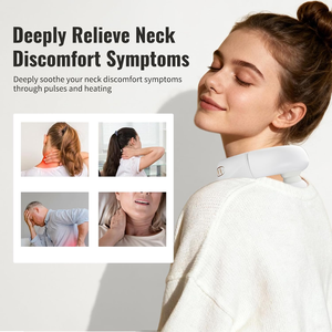 Masajeador Eléctrico de Cuello Mini Xuannuo H99 2024, el Más Vendido del Año, con Sensación Real al Tacto, Color Blanco - Product Image 1