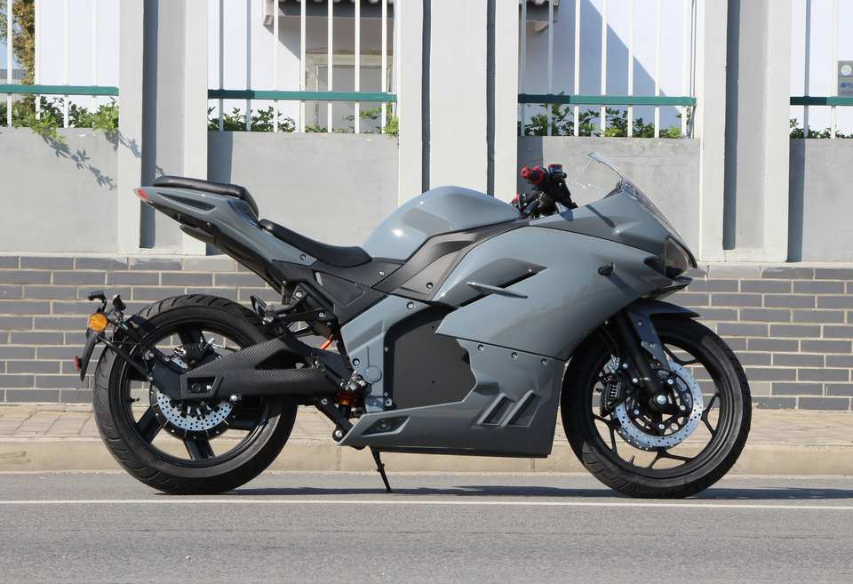 New Arrival 3000W Electric Racing Motorcycle 72V Lithium Battery Moto E