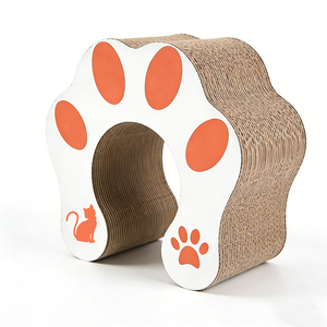 Toptan Modern Şarj Edilebilir Katlanabilir Geri Dönüştürülebilir Sihirli Akordeon Kedi Tırmalama Tahtası Oluklu Mukavva Dayanıklı Evcil Hayvan Oyuncağı Zil - Product Image 5