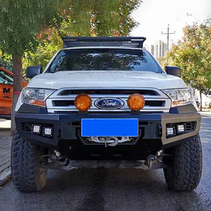 Nouveau pare-chocs avant en acier de haute qualité pour pick-up tout-terrain 4x4, compatible avec Ranger <span class=keywords><strong>T7</strong></span>, marque UNITY, noir, protection UV - Product Image 2