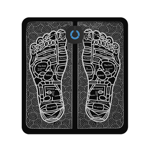 <span class=keywords><strong>TENS</strong></span>/EMS <span class=keywords><strong>Foot</strong></span> Pad Portable EMS Masajeador de pies Máquina recargable, 8 modos Niveles para viajes Hogar y oficina Manejo del dolor - Product Image 1