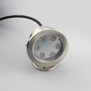 Projecteur LED subaquatique RVBW blanc chaud <span class=keywords><strong>pour</strong></span> piscine, extérieur, étanche IP68, en acier inoxydable 304, 12V/24V, conforme ROHS - Product Image 2