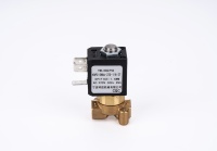Électrovanne miniature compacte 2 voies, normalement ouverte, eau, air, gaz, vapeur, laiton 1/8 ''1/4'' 12VDC 24VDC 24VAC 110VAC 220VAC