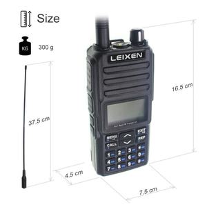 Nouvelle radio bidirectionnelle professionnelle Leixen UV-25D 15W double bande 400-480 MHz, haute puissance, portée de 15 km, autonomie de 72 heures, 16 canaux - Product Image 5