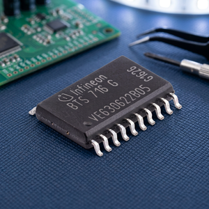 Circuits intégrés de gestion de l'alimentation BTS716G, circuits intégrés de gestion de la batterie, circuits intégrés de commutation d'alimentation - Distribution intelligente de l'alimentation, PROFET Quad haute performance - Product Image 2