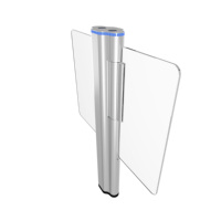 Puerta de torniquete Tengda Entrada de gimnasio Puerta oscilante de inducción automática Puerta de alta velocidad Sistema de control de acceso de aleación de aluminio de color personalizado