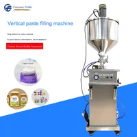 Machine de remplissage de pommade liquide 220V pour lotion corporelle vinaigrette sauce aux nouilles crème glacée Gel pâte peinture lait-emballage PET