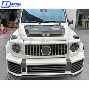 ชุดบอดี้คิตกว้างคาร์บอนไฟเบอร์สำหรับ W463A W464รถ Mercedes Benz G Wagon แห้งสไตล์ urbn - Product Image 2