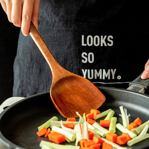 Wooden Cooking Utensil Set 5 Pieces Hand Wash Only For <b>Kitchen</b> Use - Product Image 4
