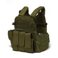 Ensemble de gilet tactique de chasse formel imperméable Oxford pour l'entraînement
