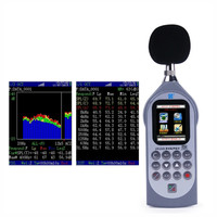 Décibelomètre audio Analyseur de niveau sonore Analyseur de niveau sonore Moniteur de son dB 28 dB à 133 dB